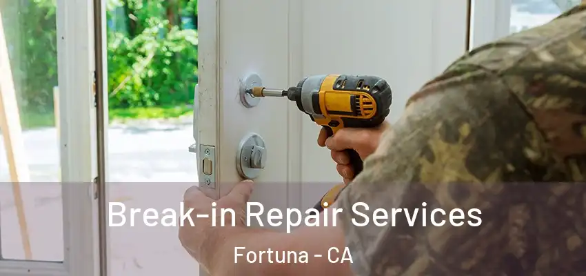  Break-in Repair Services Fortuna - CA