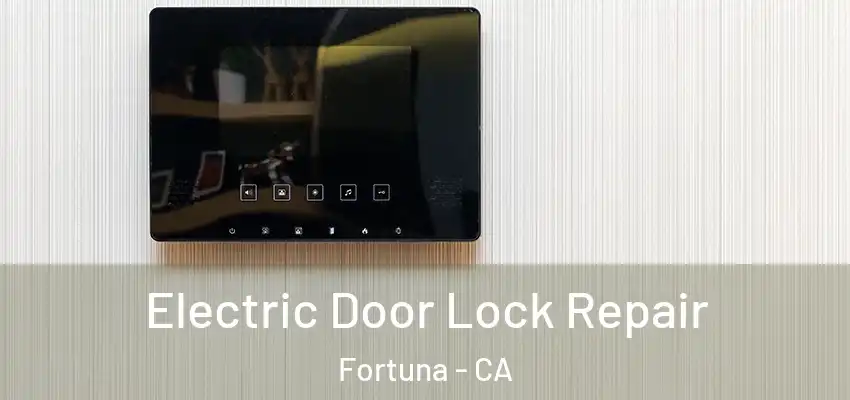 Electric Door Lock Repair Fortuna - CA