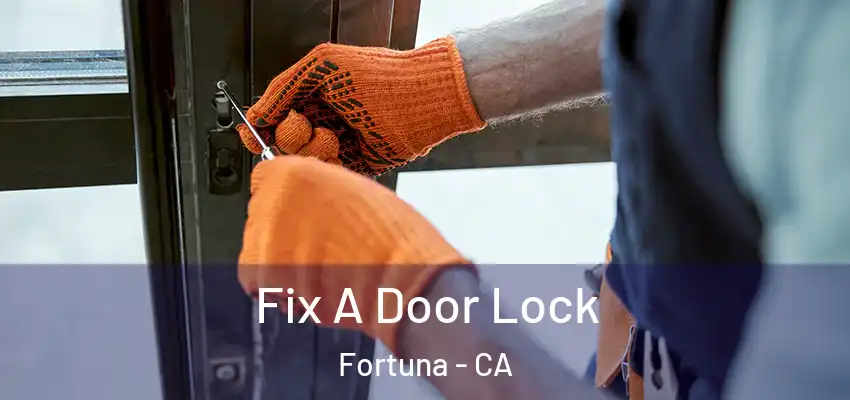 Fix A Door Lock Fortuna - CA