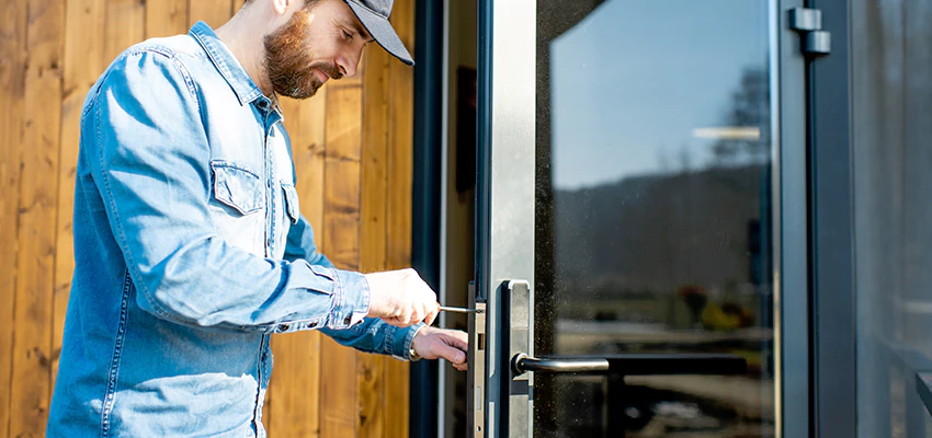 Frameless Glass Storefront Door Locks Replacement in Fortuna, CA