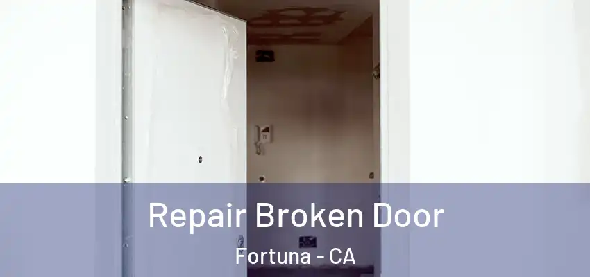  Repair Broken Door Fortuna - CA